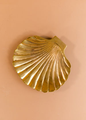 
            
                Load image into Gallery viewer, Brass Sea Shell Dish
            
        