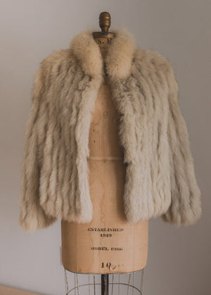 
            
                Load image into Gallery viewer, Creamy Mink Fur Coat
            
        