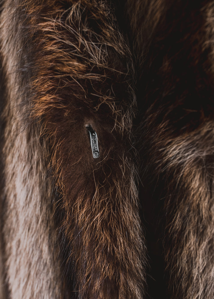 
            
                Load image into Gallery viewer, Floor Length Raccoon Fur Coat
            
        
