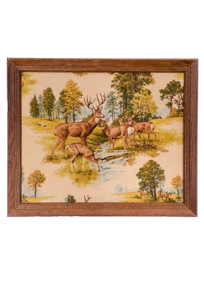 Deer Dimensional Tapestry